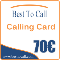 70 € Calling Card